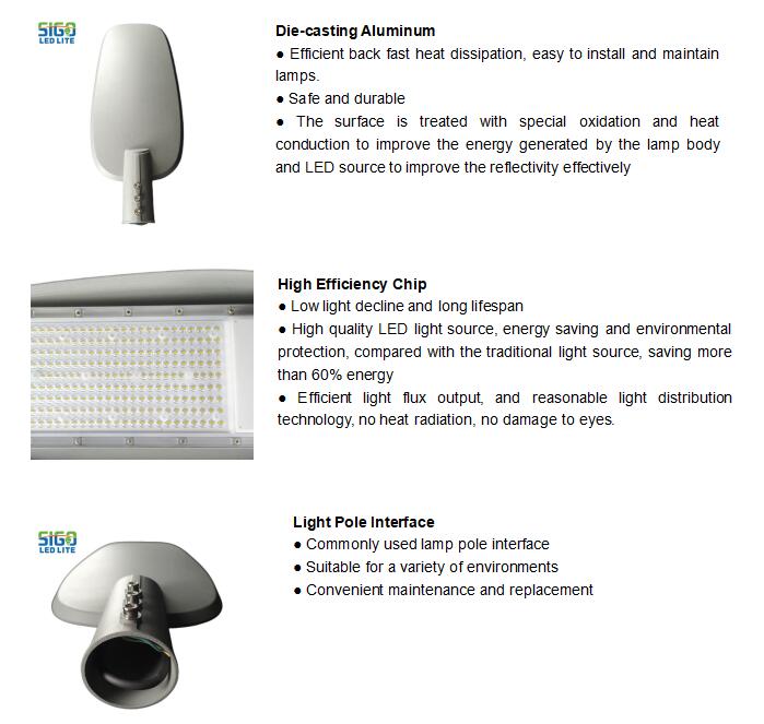 50-200W LED 街路灯の卸売