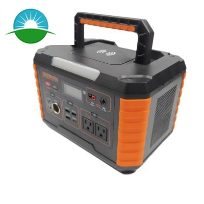太陽発電機をキャンプする格子携帯用発電所を離れた500W
