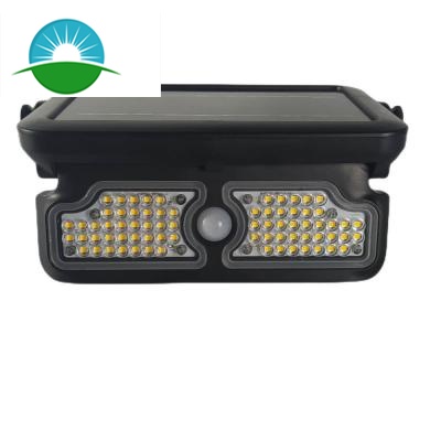 5W IP65ソーラーパワードスマートセンサーLEDフラッドライト
